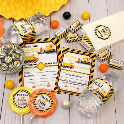 AmandaCreation Construction Digger Party Bundle 381pc. Image 2