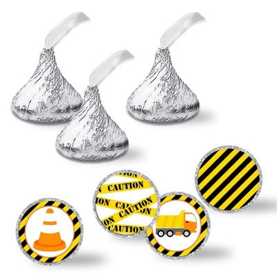 AmandaCreation Construction Zone Kiss Stickers 324pc. Image 1