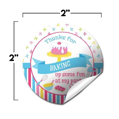 AmandaCreation Cooking &amp; Baking Envelope Seals 40pc. Image 1