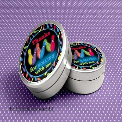 AmandaCreation Cosmic Glow Bowling Envelope Seals 40pc. Image 2