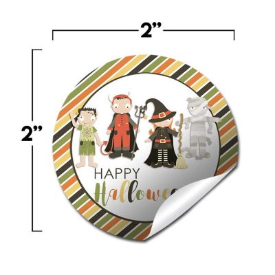 AmandaCreation Costume Party Envelope Seals 40pc. Image 1