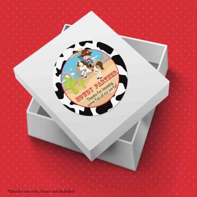 AmandaCreation Cowboy Envelope Seals 40pc. Image 2