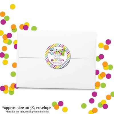 AmandaCreation Cute Hatching Animal Envelope Seals 40pc. Image 3