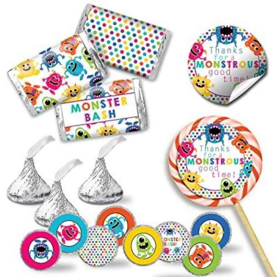AmandaCreation Cute Monster Bash Sticker Bundle 429pc. Image 1