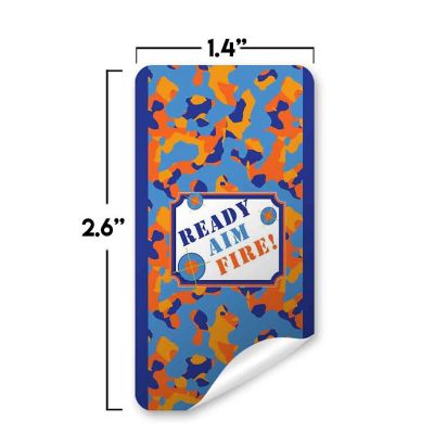 AmandaCreation Dart Gun Mini Candybar Wrappers 45pc. Image 1