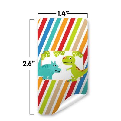 AmandaCreation Dinosaur Boy Mini Candybar Wrappers 45pcs Image 2