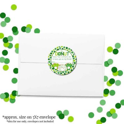 AmandaCreation Donut Friendship Envelope Seals 40pc. Image 3