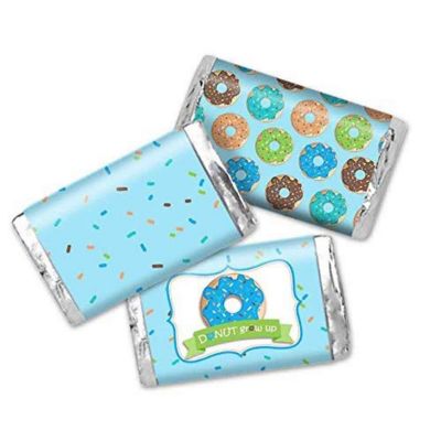 AmandaCreation Donut Grow Up Mini Candybar Wrappers 45pc. Image 1