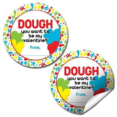 AmandaCreation Dough Valentine Envelope Seals 40pc. Image 1