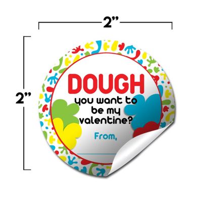 AmandaCreation Dough Valentine Envelope Seals 40pc. Image 2