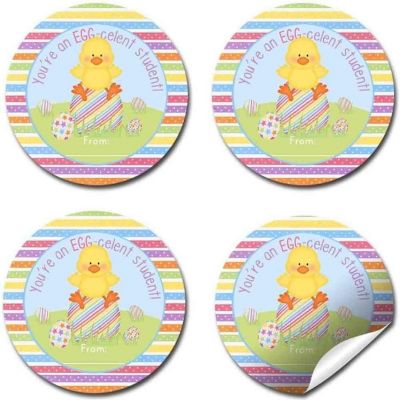 AmandaCreation Egg-celent Student Envelope Seals 40pc. Image 3