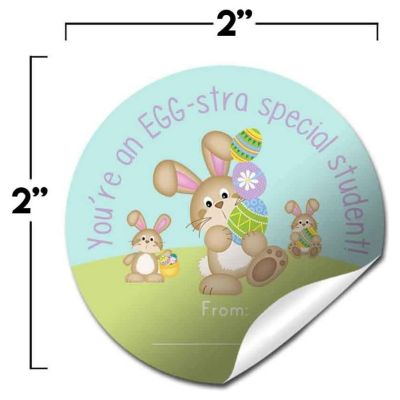 AmandaCreation Egg-stra Special Student Envelope Seals 40pcs. Image 1