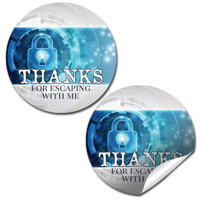 AmandaCreation Escape Room Envelope Seals 40pc. Image 1