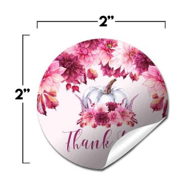 AmandaCreation Fall In Love Pink Envelope Seals 40pc. Image 1