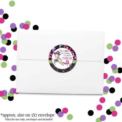 AmandaCreation Fancy Witch Envelope Seals 40pc. Image 2