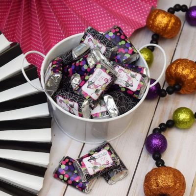 AmandaCreation Fancy Witch Mini Candybar Wrappers 45pc. Image 1