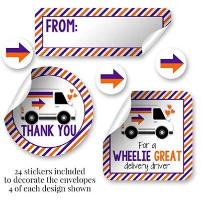 AmandaCreation FedEx Driver Gift Card Holder 36pc. Image 2
