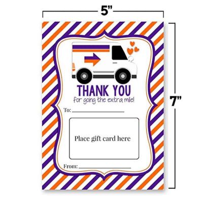 AmandaCreation FedEx Driver Gift Card Holder 36pc. Image 3