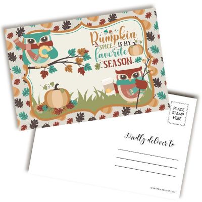 AmandaCreation Festive Harvest Postcards 20pc. Image 1