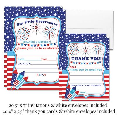 AmandaCreation FIrecracker Party Bundle 381pc. Image 1
