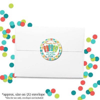 AmandaCreation Flip Flop Envelope Seals 40pc. Image 3