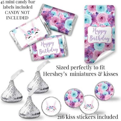 AmandaCreation Floral Bunny Party Bundle 381pc. Image 3