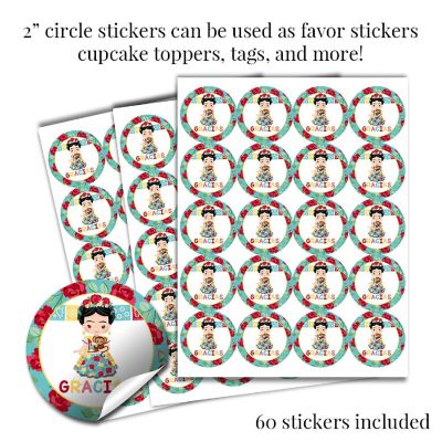AmandaCreation Frida Kahlo Sticker Bundle 429pc. Image 1