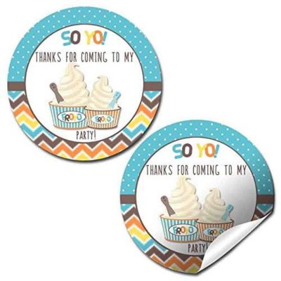 AmandaCreation Froyo Envelope Seals 40pc. Image 1