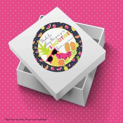 AmandaCreation Fruit Smoothie Appreciation Envelope Seals 40pc. Image 2