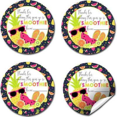 AmandaCreation Fruit Smoothie Appreciation Envelope Seals 40pc. Image 3