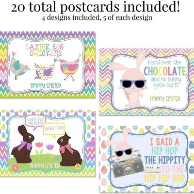 AmandaCreation Funny &amp; Silly Easter Postcards 20pc. Image 2
