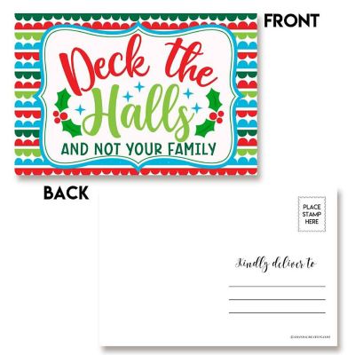 AmandaCreation Funny Christmas Postcards 20pc Image 2