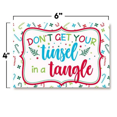 AmandaCreation Funny Christmas Postcards 20pc Image 3