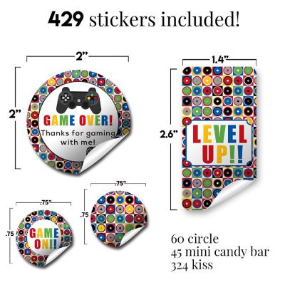 AmandaCreation Game On Sticker Bundle 429pc. Image 2
