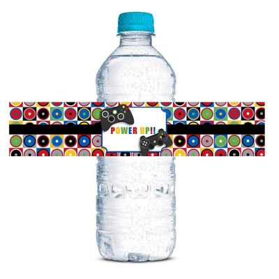 AmandaCreation Game On Water Bottle Wrappers 20pc. Image 1