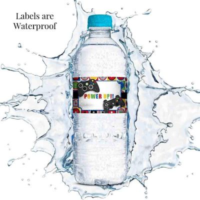 AmandaCreation Game On Water Bottle Wrappers 20pc. Image 3