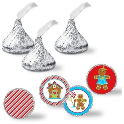 AmandaCreation Gingerbread Kiss Stickers 324pc. Image 1