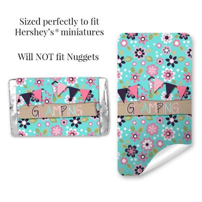 AmandaCreation Glamping Mini Candybar Wrappers 45pc. Image 3