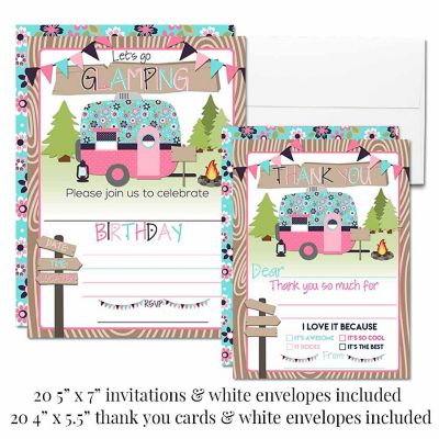 AmandaCreation Glamping Party Bundle 381pc. Image 2