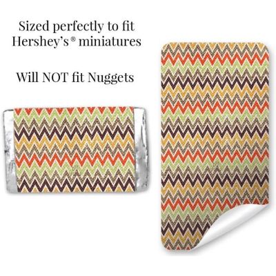 AmandaCreation Gobble Til You Wobble Mini Candybar Wrappers 45pc. Image 1