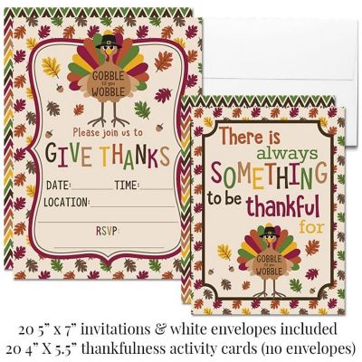 AmandaCreation Gobble Til You Wobble Party Bundle 381pc.. Image 3