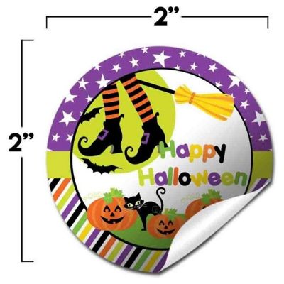AmandaCreation Goblins and Witches Envelope Seals 40pc. Image 1