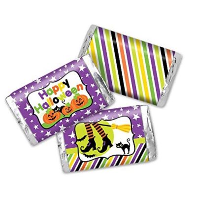 AmandaCreation Goblins and Witches Mini Candybar Wrappers 45pc. Image 1