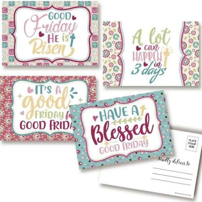 AmandaCreation Good Friday Postcards 20pc. Image 1