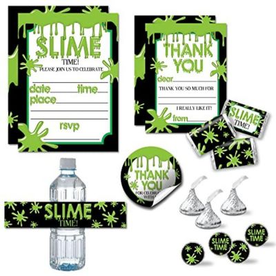 AmandaCreation Green Slime Party Bundle 381pc. Image 1