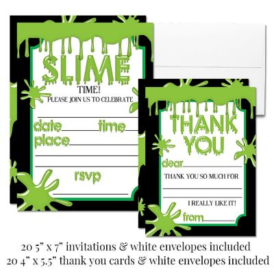 AmandaCreation Green Slime Party Bundle 381pc. Image 2