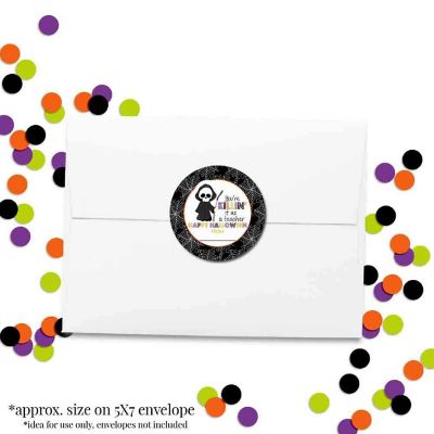 AmandaCreation Grim Reaper Appreciation Envelope Seals 40pc. Image 3