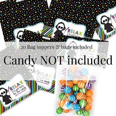 AmandaCreation Grim Reaper Bag Toppers 40pc. Image 3