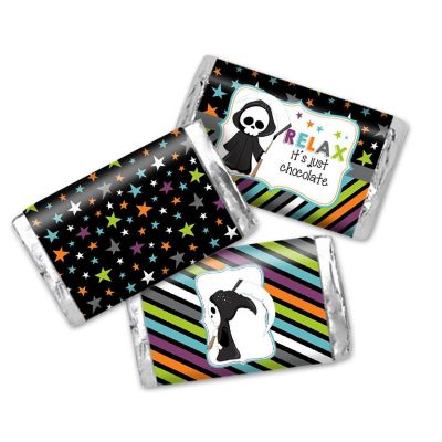 AmandaCreation Grim Reaper Mini Candybar Wrappers 45pc. Image 1