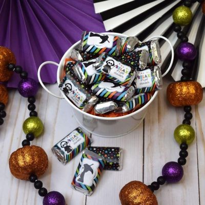 AmandaCreation Grim Reaper Mini Candybar Wrappers 45pc. Image 1